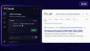 30 Claude AI Prompts for Writing SEO Meta Titles and Descriptions