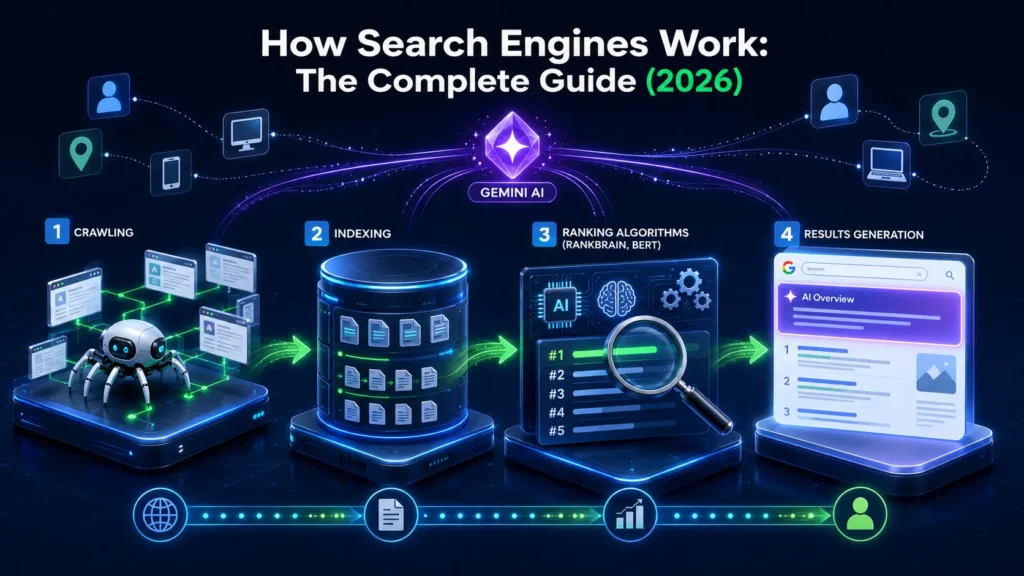 How Search Engines Work: The Complete Guide (2026)