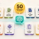 50 Smart SEO Prompts for ChatGPT (Organized by What They Actually Fix)