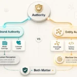 Brand Authority vs Entity Authority: What’s Different and Why Both Matter