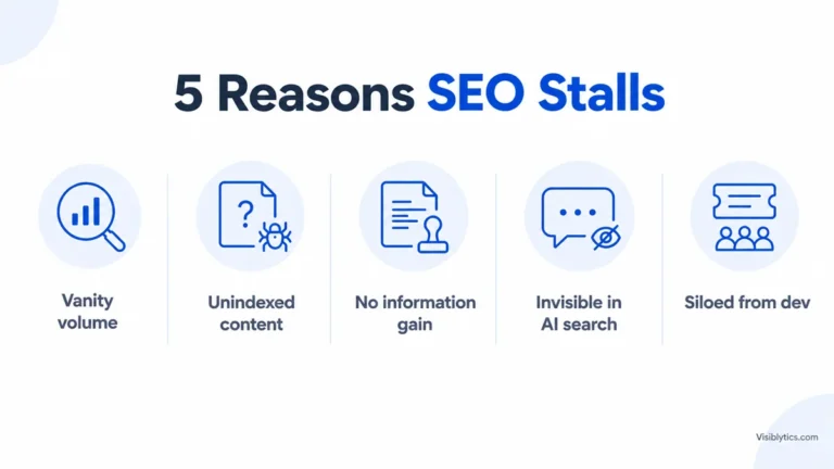 Why Is My SEO Not Working? (And What Actually Fixes It)