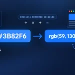 How to Convert a HEX Color to RGB for CSS (Formula, Examples and Free Tool)