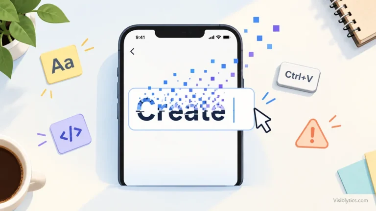 Stacked text looks broken after paste – feature image showing Unicode combining character display issues and font clipping.